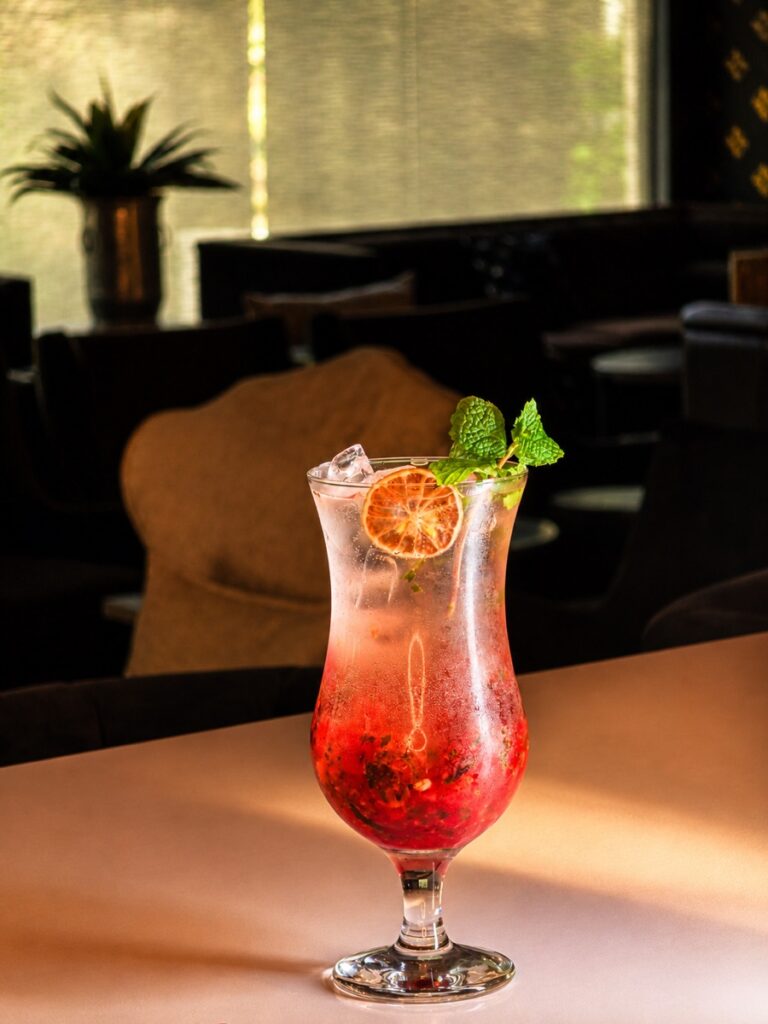 Watermelon Mojito cocktail at The Ivy Steakhouse